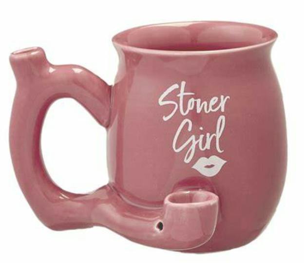 Distant Shores - Mug Pipe - Stoner Girl (Pink)