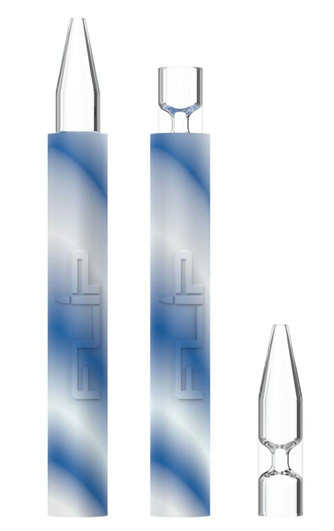 White Rhino - Flip Chillum to Straw Glow in the Dark
