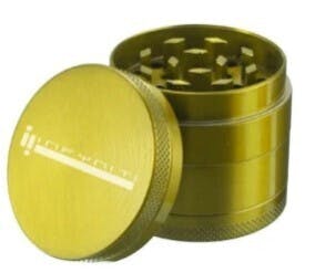 Infyniti Zinc Herb Grinders (4pcs) 56x40mm - GOLDEN