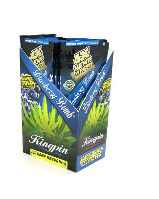 Kingpin Hemp Wraps - Blue
