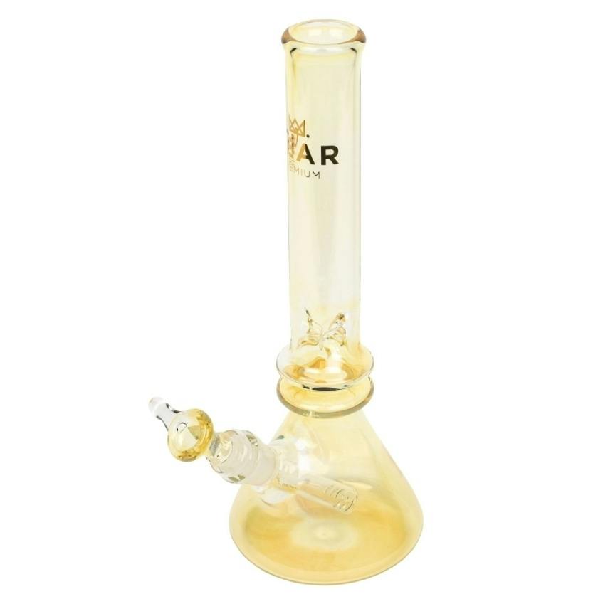 GEAR Premium 12" Tall Freaked Beaker w/Ice Pinch - Colour Changing