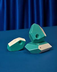 GeoPipe Turquoise Lg