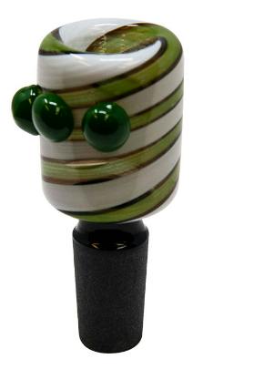 Maple Craft Round Reverse Art Glass Bowl (14mm) Assorted