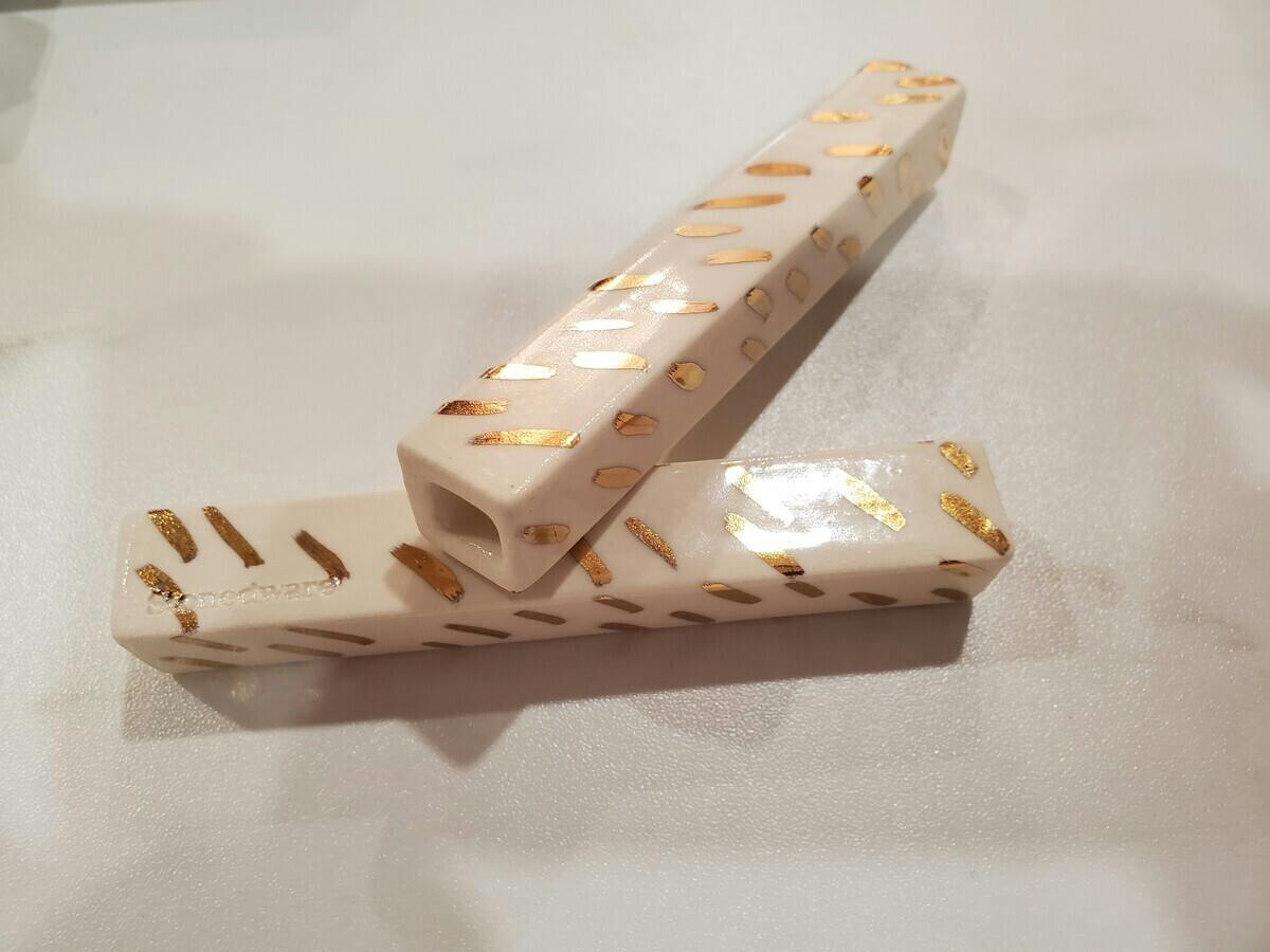 PursePipe 22k Gold Brush Stroke