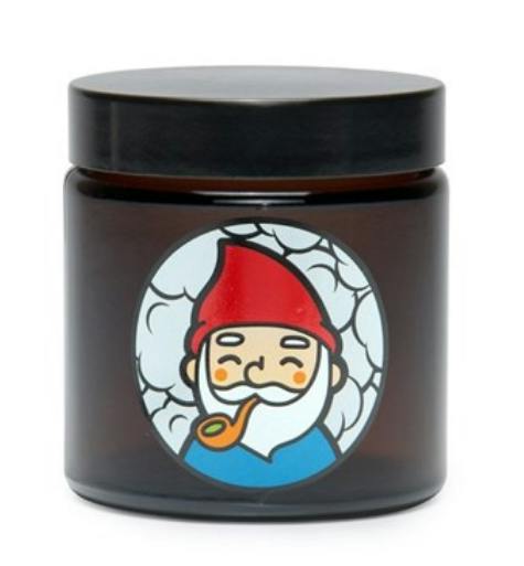 Amber Screw-Top Container - Gnome - Med