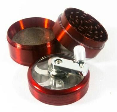 Infyniti Zinc Crank Grinder 53mm (4pcs) - mixed colours