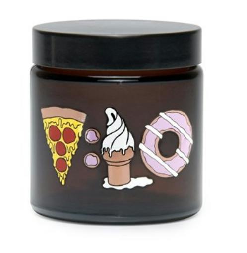Amber Screw-Top Container - 4:20 Foods - X-Sm