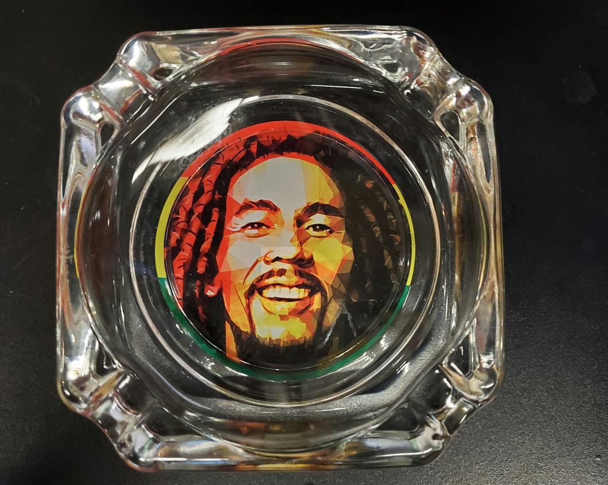 Glass Ashtray - BOB 1