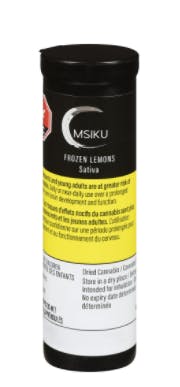 Msiku - Frozen Lemons Pre-Rolls (Freezer Burn x Lemon Fire) - 3x0.5g (Sativa)
