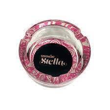 Glass Ashtray - Smokin Stella (Pink)