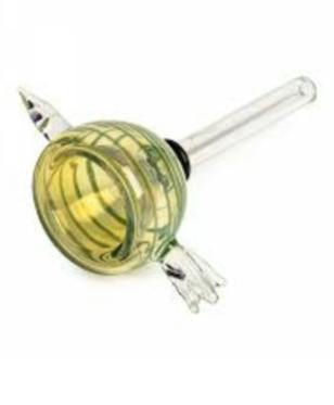 Red Eye Glass 12mm Jumbo Arrow Pull-Out Bowl