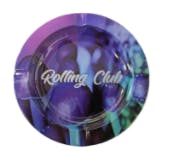 Rolling Club - Metal Ashtray - Magical Mushrooms (Sm)