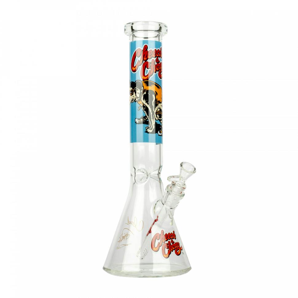 Cheech & Chong 15" 'The Lab' Beaker Tube w/Iconice Artwork & Signature Decal
