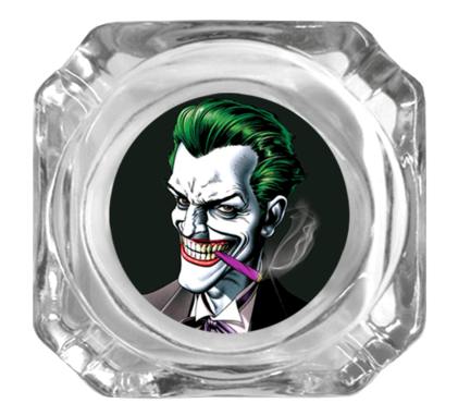 Glass Ashtray - Joker