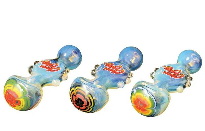 Cheech & Chong Glass Colour Changing Alice Bowie Hand Pipe