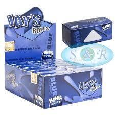 Jay's Rolls Blue King Size Rolling Papers