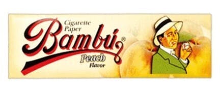 Bambu Rolling Papers - Peach 1-1/4"