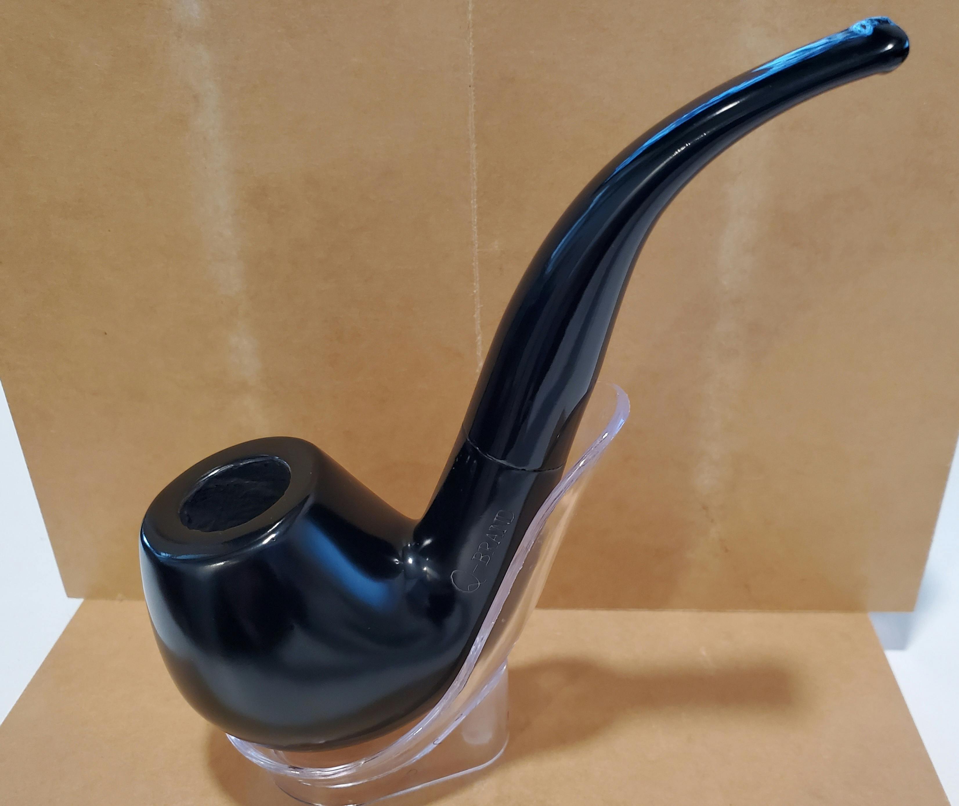Distant Shores - Wood Tobacco Pipe (Black)