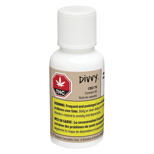Divvy - CBD 75 Oil (30ml)