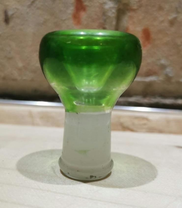 Infyniti - Glass Dome Bowl 14mm - GREEN