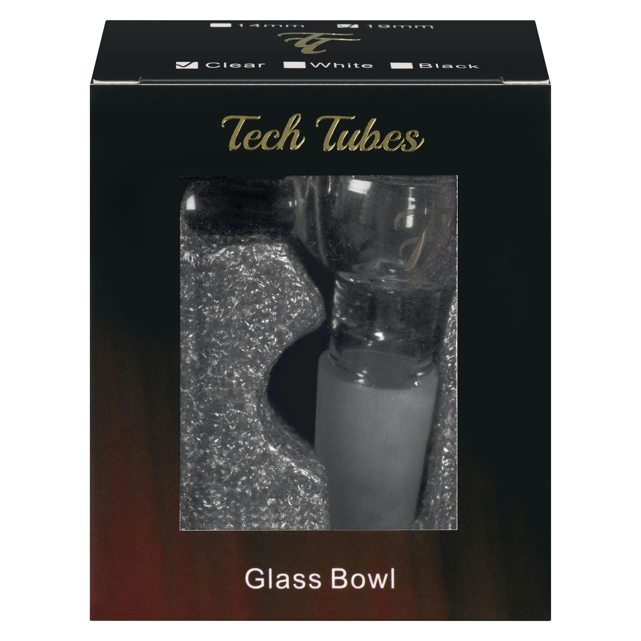 Tech Tubes - Glass Bowl Signature - 19mm Clear