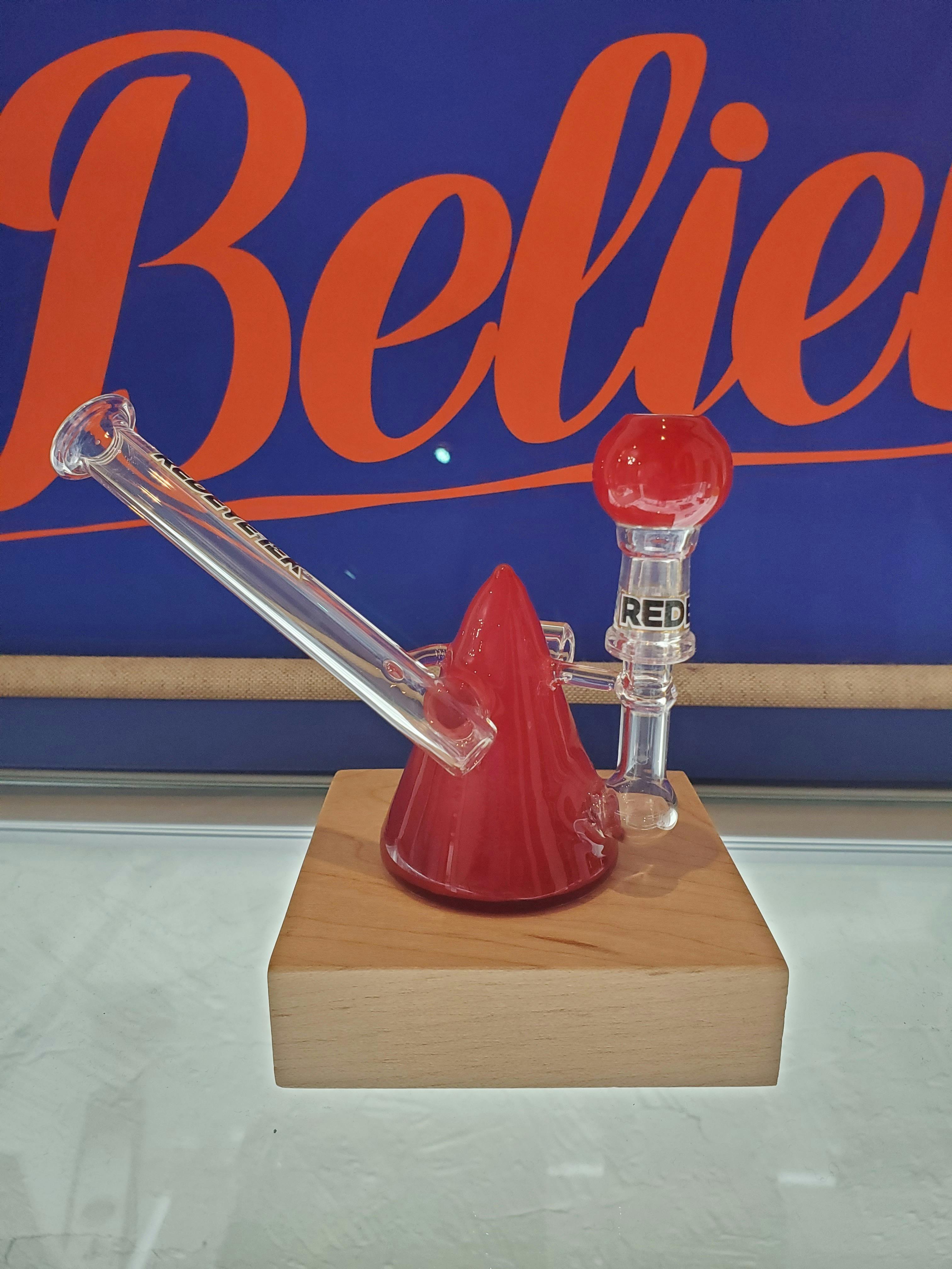 Red Eye Tek - 4" Tall Swirl Concentrate Dab Rig