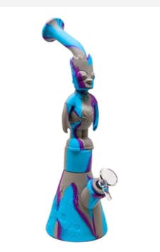 Bart Simpson Silicone Bong Assorted Colours