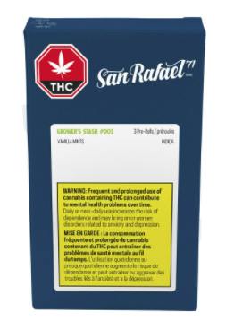 San Rafael '71 - Grower's Stash #003 Pre-Rolls - 3x0.5g (Indica)