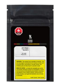 Natural History - Meat Breath Pre-Rolls (Meatloaf x Mendo Breath) - 3x0.5g (Indica)