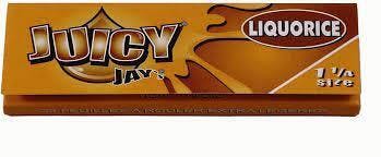 Juicy Jays Rolling Paper - Liquorice 1.25"