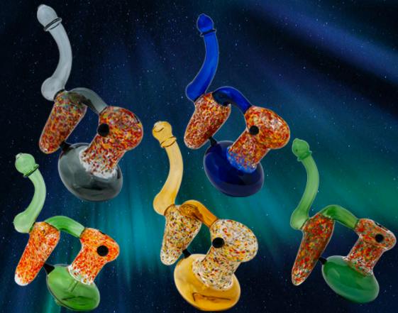 Maple Craft Double Chamber Glass Bubbler