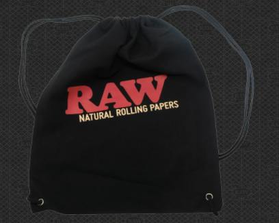 RAW - Drawstring Bag - Black