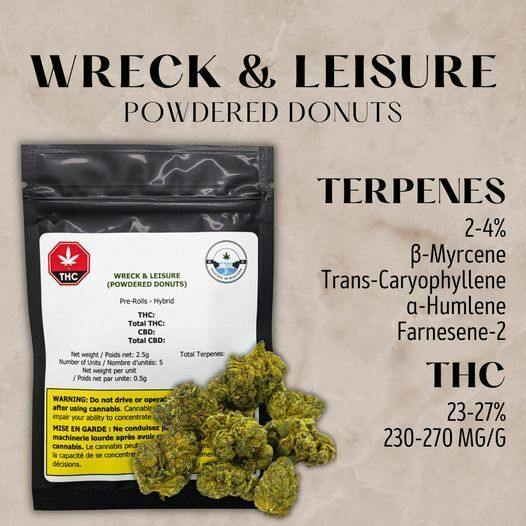 Dykstra Greenhouses - Wreck & Leisure (Jet Fuel Gelato x Orange Cookies) - 3.5g (Indica)