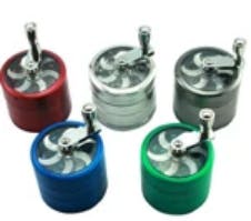 Infyniti Crank Grinder - Zinc 63mm (4 parts) - Assorted