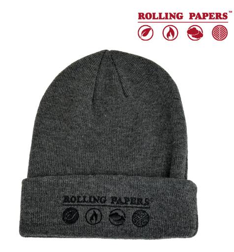 Rolling Papers - Beanie - Grey