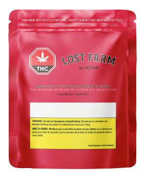Lost Farm - Dragon Fruit Infused with Guava Berry Live Resin Soft Chews (1 pack)