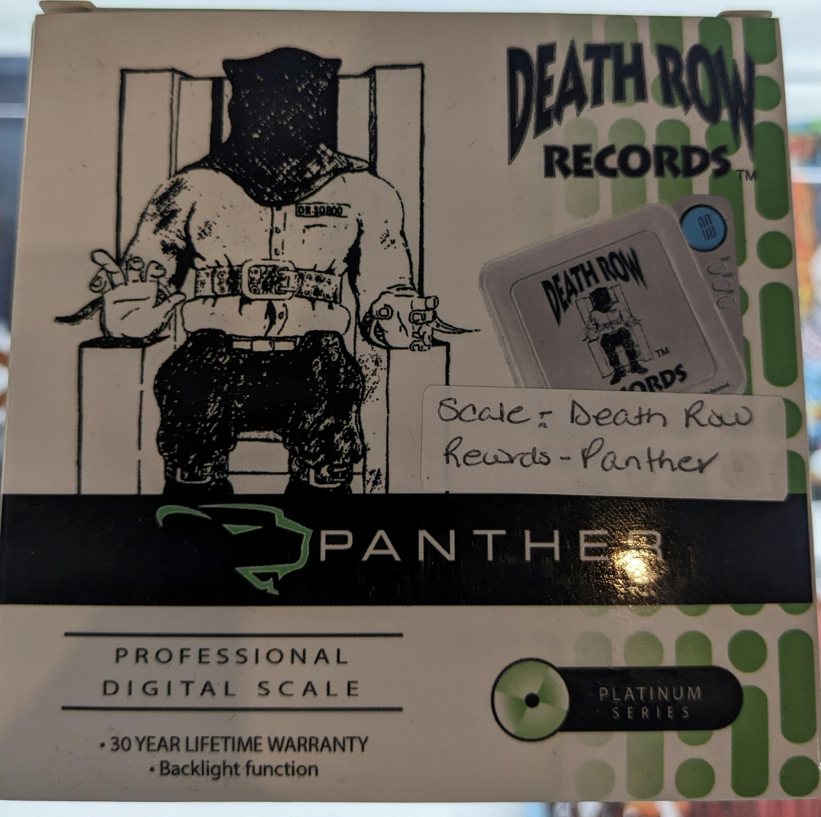 Infyniti - Death Row Records Scales - Panther - 1000g x 0.1g