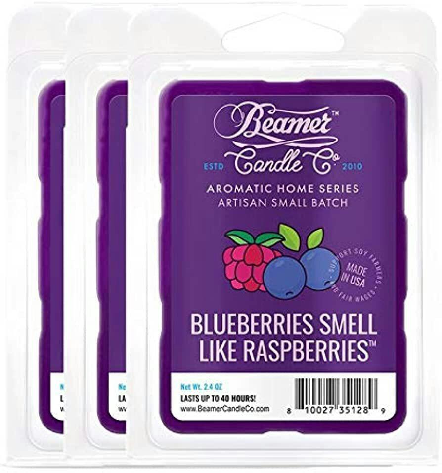 Beamer Wax Drops (2.4oz.) - Blueberries Smell Like Raspberries