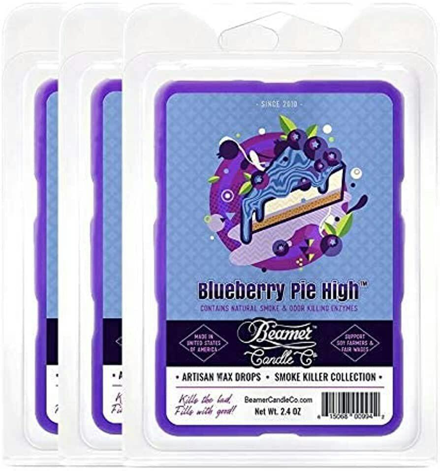 Beamer Wax Drops (2.4oz.) - Blueberry High Pie