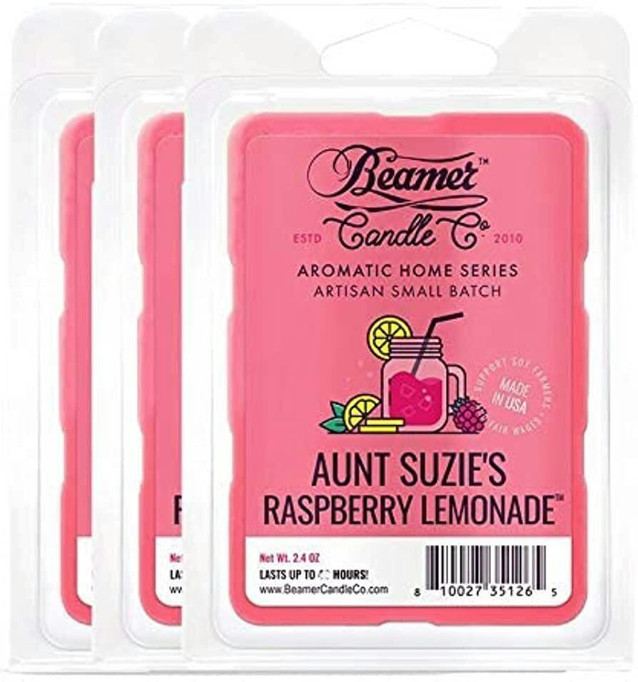Beamer Wax Drops (2.4oz.) - Aunt Suzie's Raspberry Lemonade