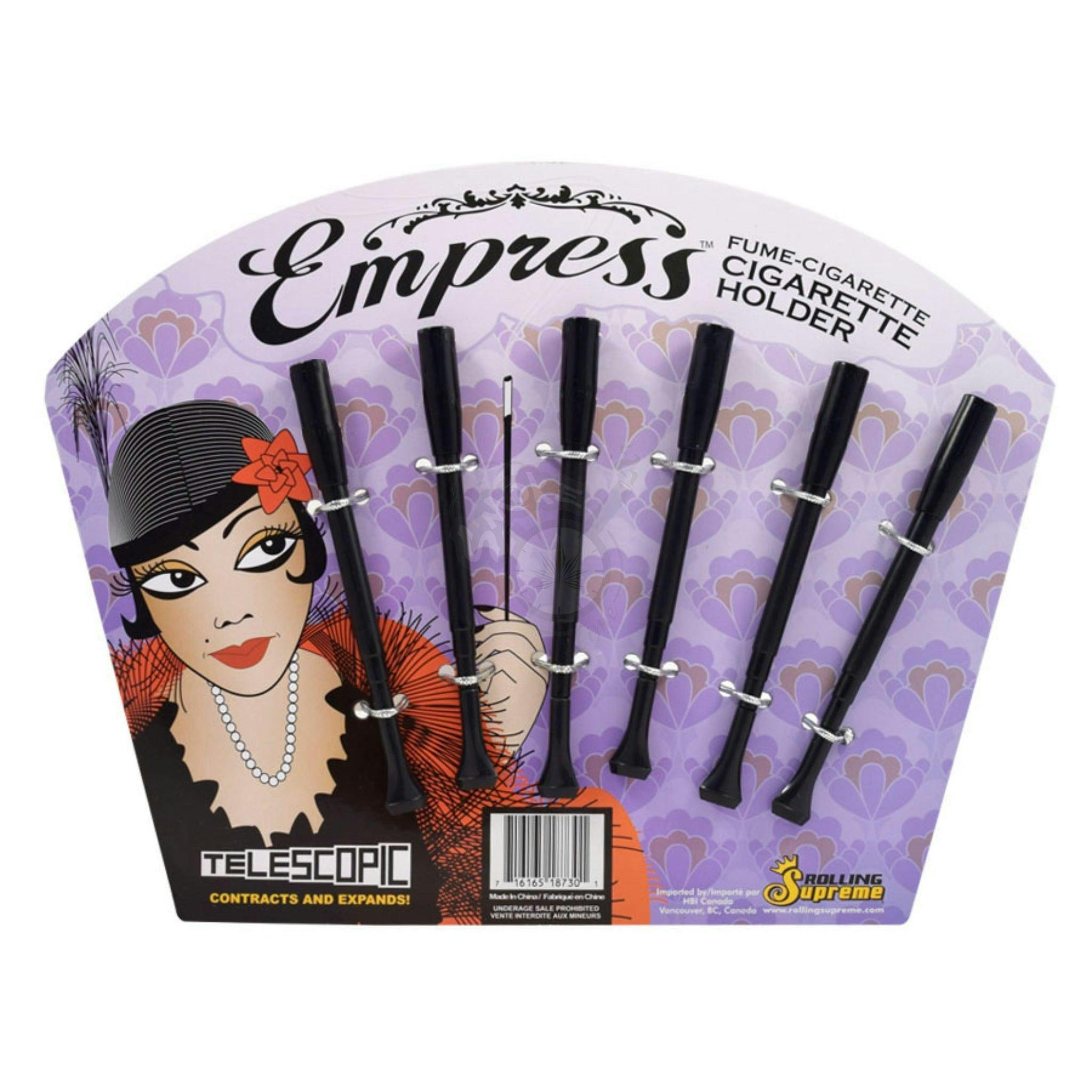 Empress - Extendable Cigarette Holder w/ Rhinestones