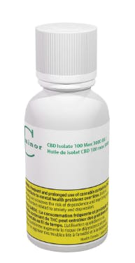 C Minor - CBD Isolate 100 Max 3000 Oil (30ml)