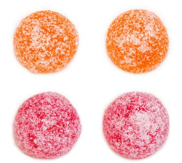 San Rafael '71 - Sour Cherry & Sour Peach Live Resin Soft Chews (4x4.8g)