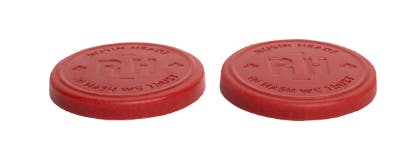 Rosin Heads - Hash Rosin Coins - Strawberry (2 Pack)