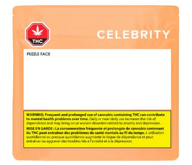 CELEBRITY - Puzzle Face (Rotating Strains) - 3.5g (Hybrid)