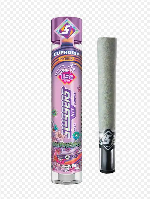 Sluggers | Infused Glass Tip Preroll | Euphoria