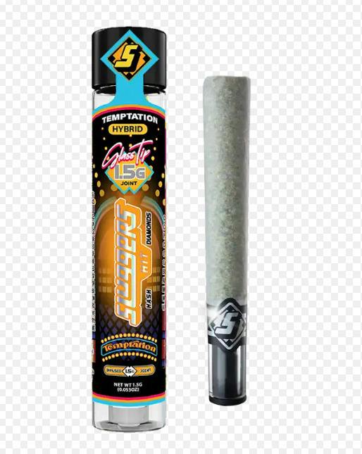 Sluggers | Infused Glass 1.5GTip Preroll | Temptation