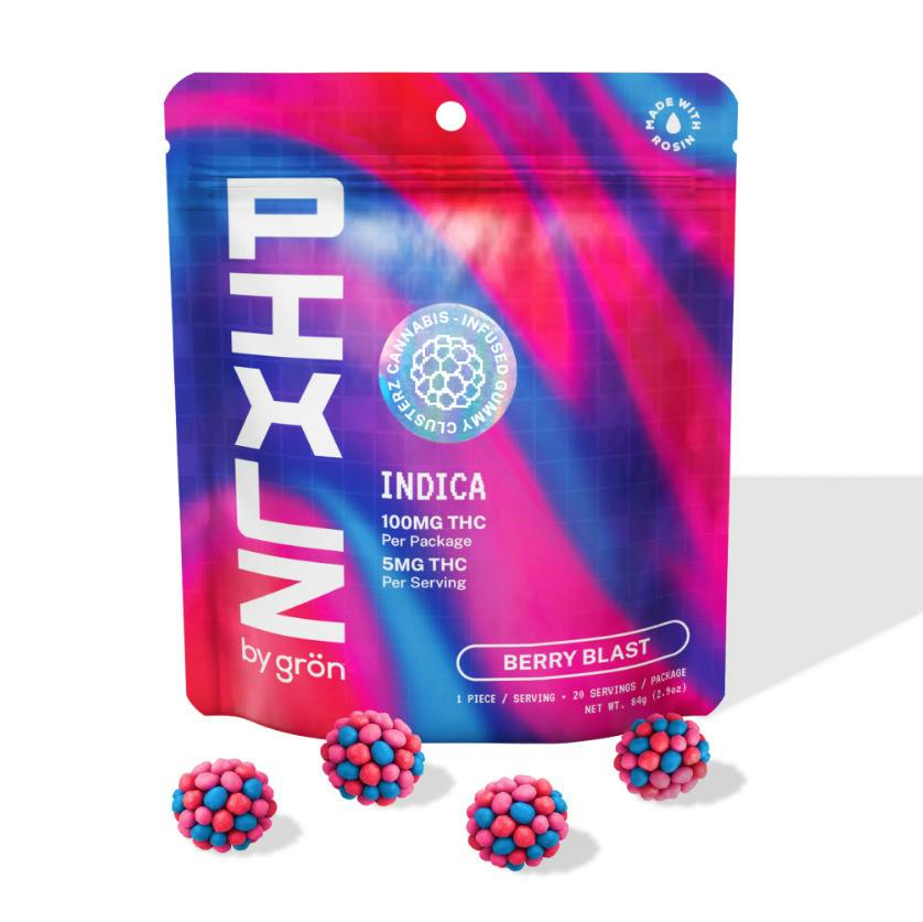 PIXLZ - Berry Blast Gummy Clusters - 100mg - 20ct
