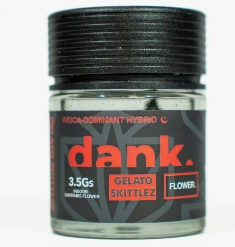 Dank | Flower | Jar | Gelato Skittlez | 3.5G
