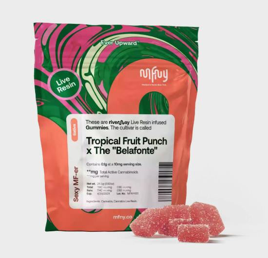 MFNY - Tropical Fruit Punch x The Belafonte Live Resin Gummies | 10 pk